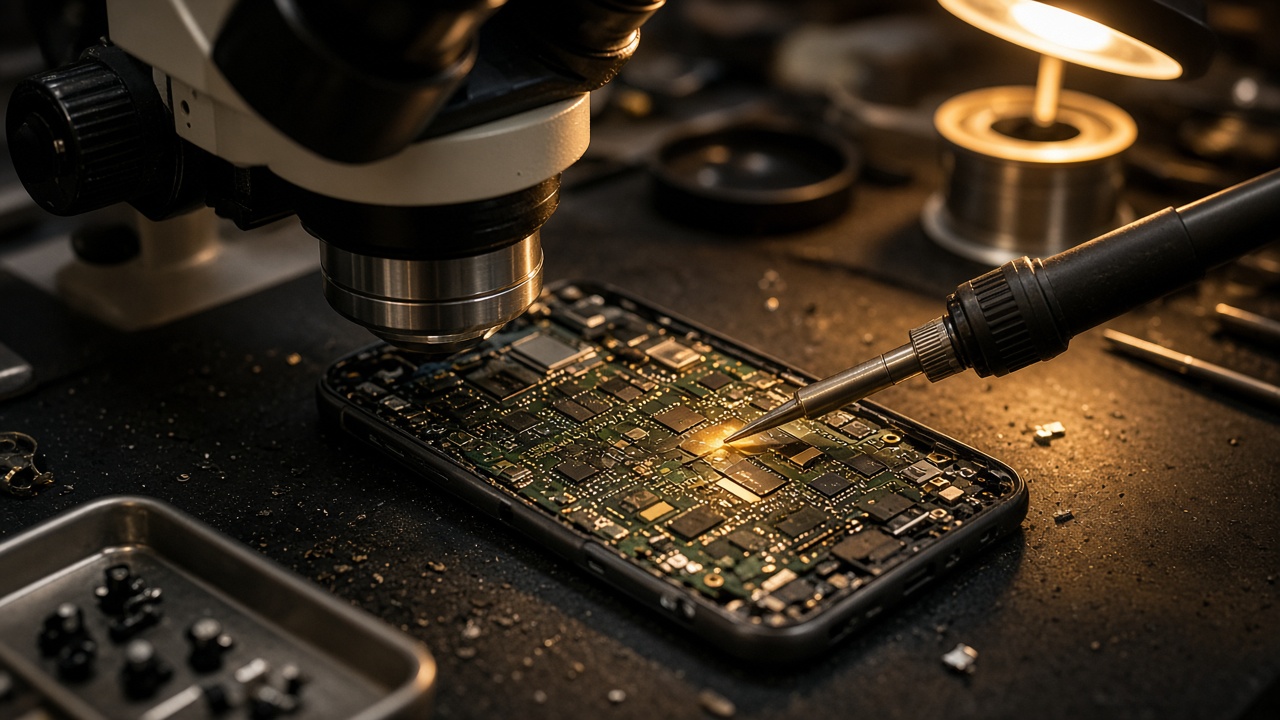 Sửa nguồn và IC iPhone tại Hạ Long