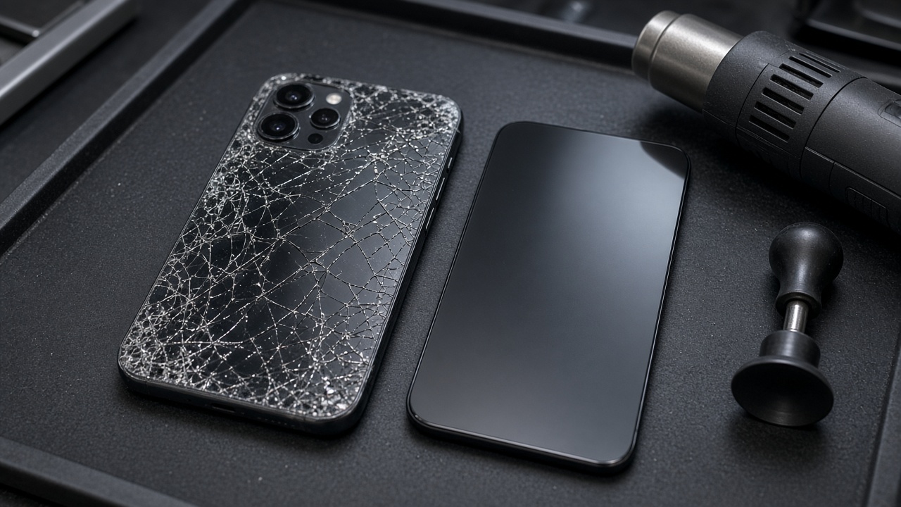 Thay kính lưng iPhone tại Hạ Long